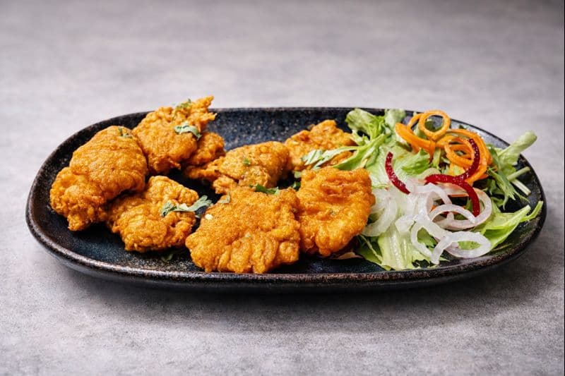 After - Enhanced food photo